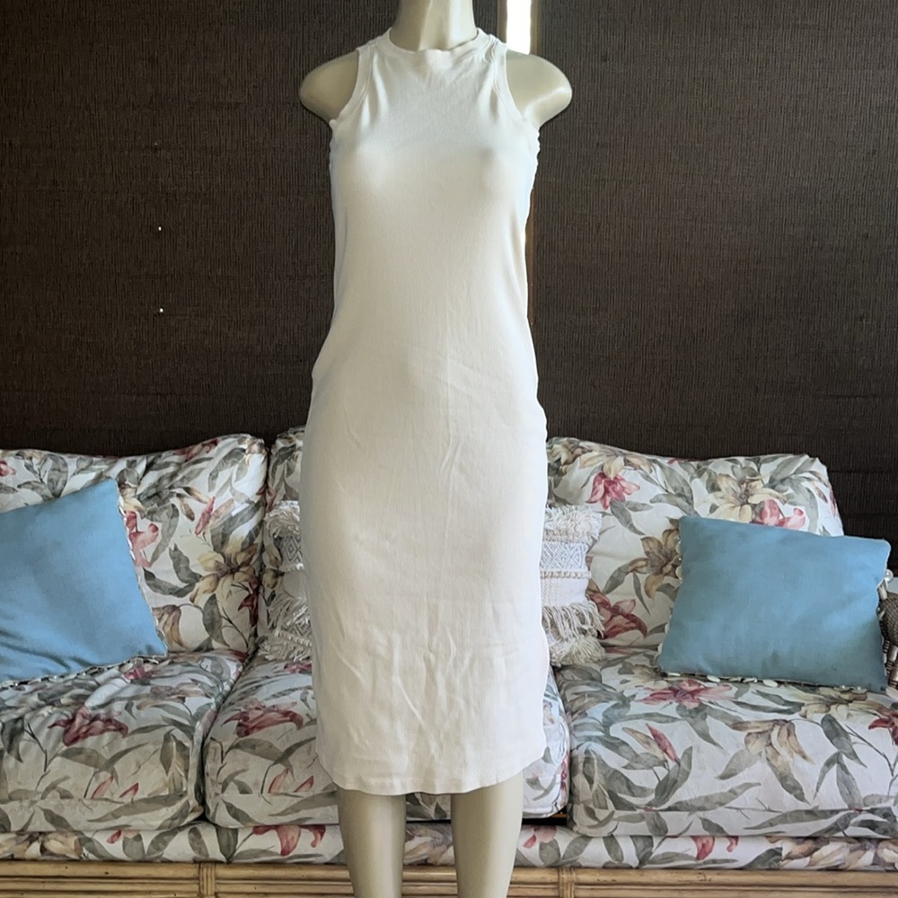 Nordstrom Stretch Cotton Ribbed Tank Dress - Picture 6 of 13